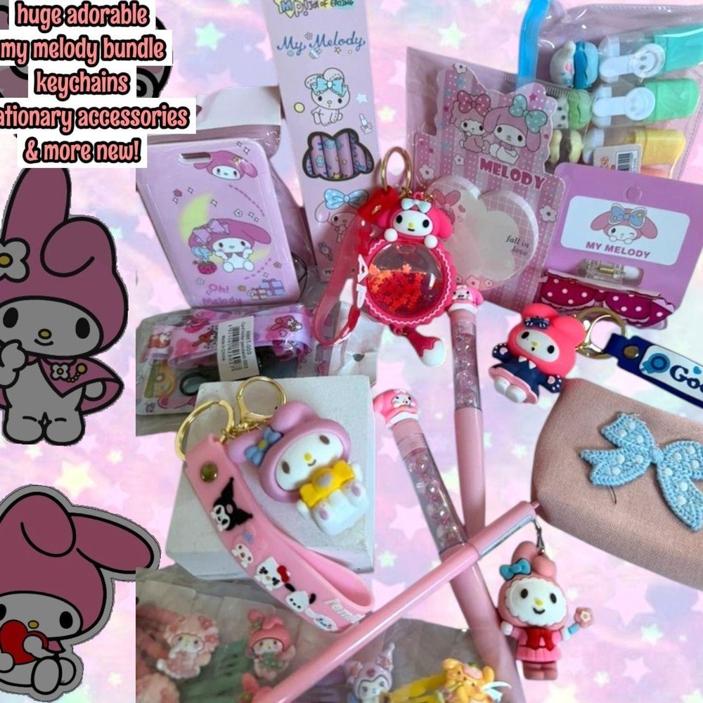 My Melody Y2K Stationery and Accessory Bundle Brand New